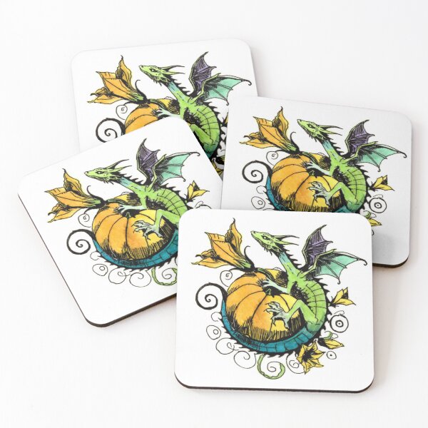 Item preview, Squash Flower Dragon designed and sold by Scribbles & Doodles by Jinx.