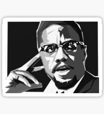 Malcom X Sticker