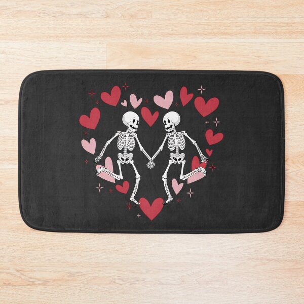 Item preview, Coquette Valentine Dancing Skeleton – Romantic Gothic Art for Unique Aesthetic Lover designed and sold by Best-Designers.