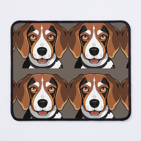 Item preview, Minimalist Beagle Illustration – Cartoon-Inspired Clean Design designed and sold by NSB-Design.