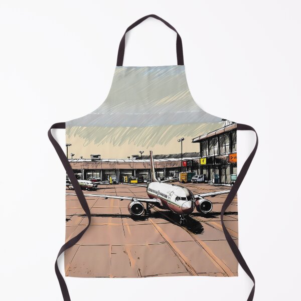 Item preview, Airplanes at the Terminal - Digital Sketch Art designed and sold by EMairplanes.