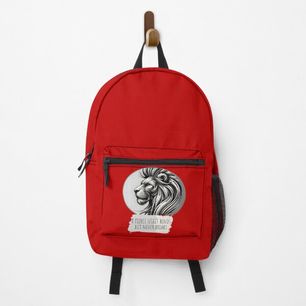 Item preview, "Fierce Lion Spirit - Strength Unbroken" designed and sold by AmvaDesigns.