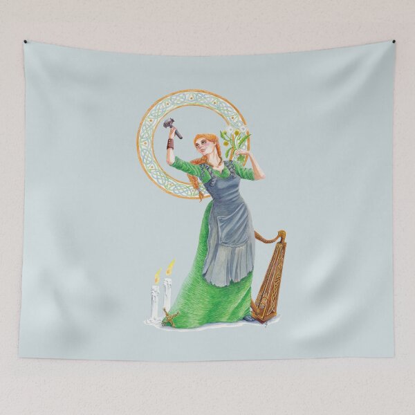Item preview, the keltic goddess Brighid designed and sold by Lucy Dreams.