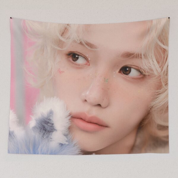 Item preview, Felix Stray Kids Cute, Lee Felix Ethereal Fairy, Coquette Fairycore Lee Yongbok, Elf, SKZ designed and sold by matchakpop.