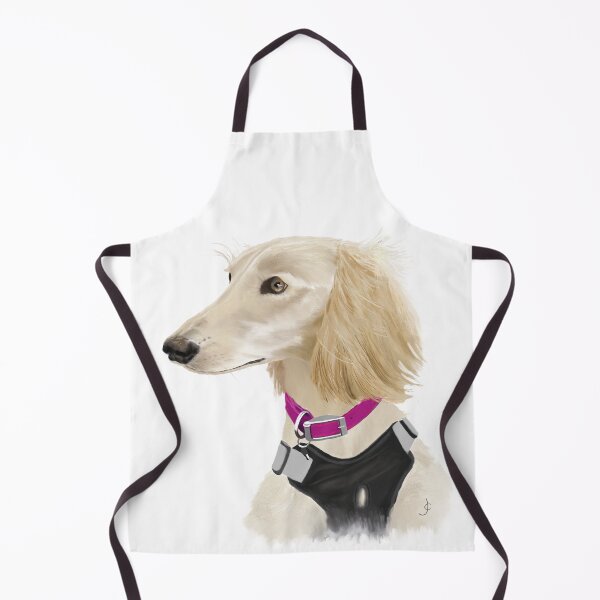 Item preview, Saluki digital oil painting for charity designed and sold by JayTCee.