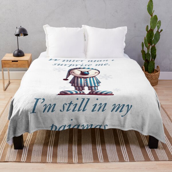 Item preview, Lazy Winter Pajamas Funny T-Shirt designed and sold by GoFunTee.