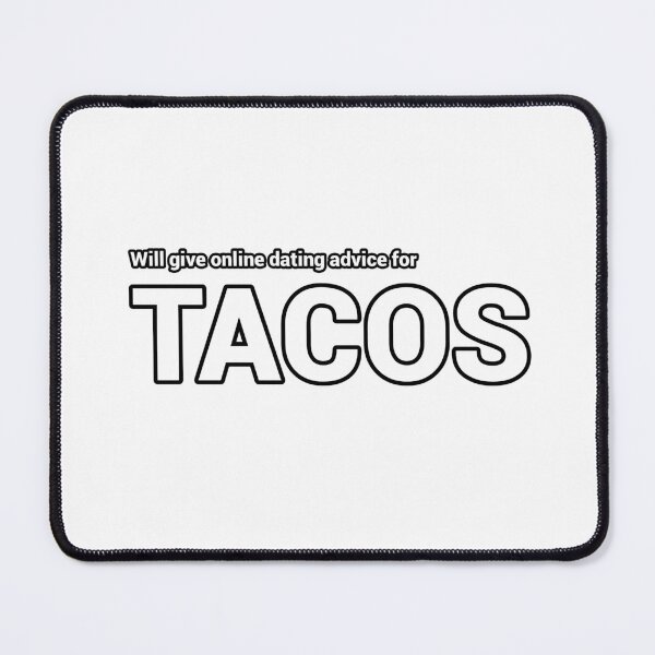 Item preview, Will give online dating advice for tacos flask designed and sold by CheeseBlueprint.