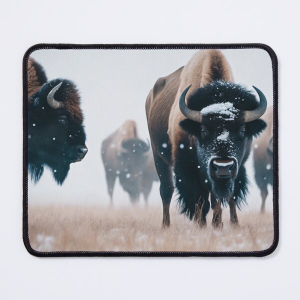 Item preview, Buffalo in Snowstorm designed and sold by JoreJj Z. Elprehzleinn.