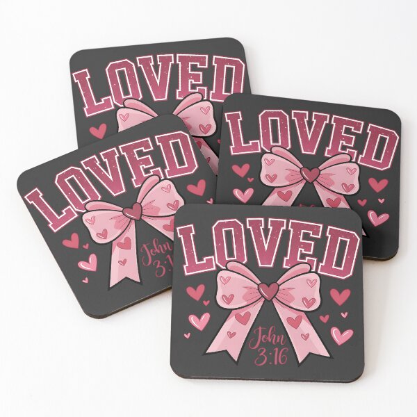 Item preview, Love John 3:16 – Inspirational Valentine’s Day Christian Art designed and sold by Best-Designers.