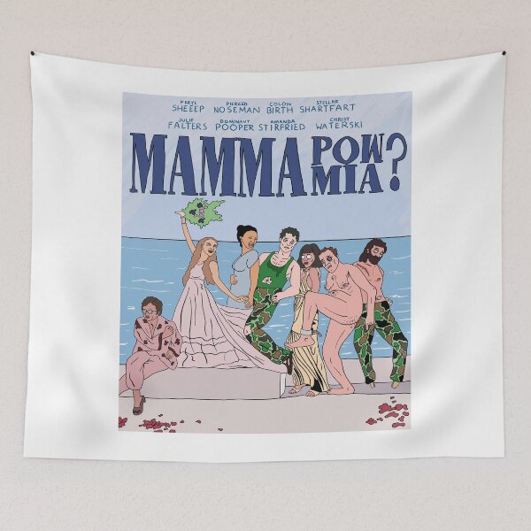 Item preview, Mama pow mia? designed and sold by Evanson Arts.
