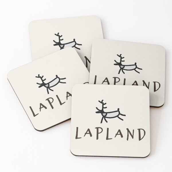 Item preview, Lapland with a happy Reindeer  designed and sold by knappidesign.