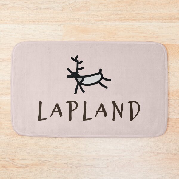 Item preview, Lapland with a happy Reindeer  designed and sold by knappidesign.
