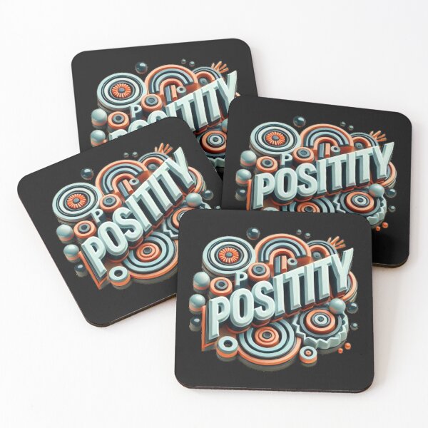 Item preview, Bold Geometric Typography Art with Positive Vibes! designed and sold by hardingcarl2.