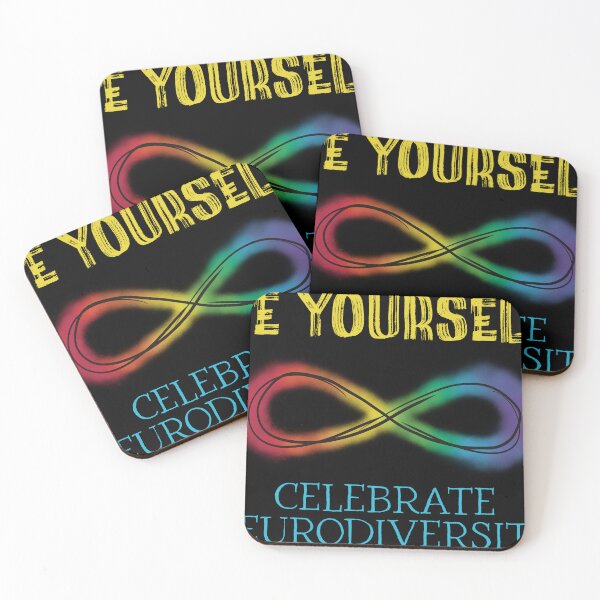 Item preview, Be Yourself, Celebrate Neurodiversity, Autism Acceptance, ADHD Acceptance, Neurodivergent, ADHD Awareness, Autism Awareness, Mental Health designed and sold by mermaidronnie.