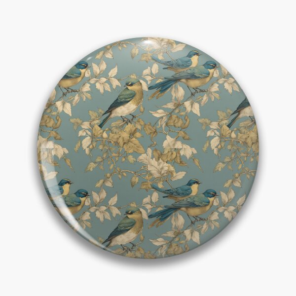 Item preview, Vintage Birds and Folliage  designed and sold by Renes-Art.