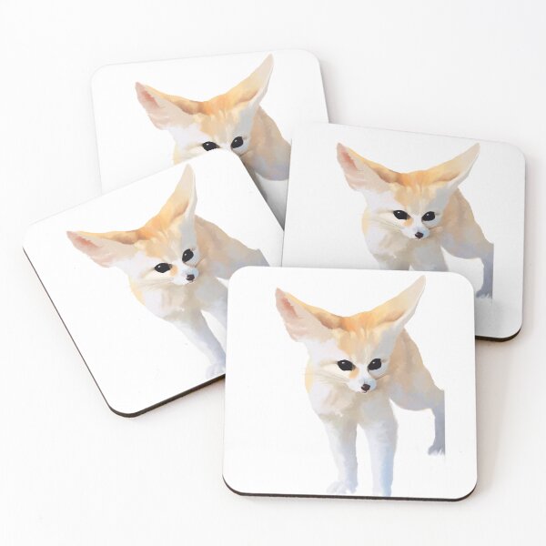 Item preview,  Fennec fox digital oil painting for charity designed and sold by JayTCee.