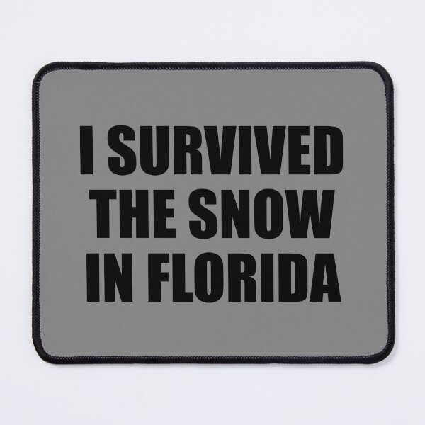 Item preview, "Funny Florida Snow Survivor - Winter 2025 Weather Humor Gift" designed and sold by artworkathome.