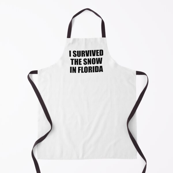 Item preview, "Funny Florida Snow Survivor - Winter 2025 Weather Humor Gift" designed and sold by artworkathome.
