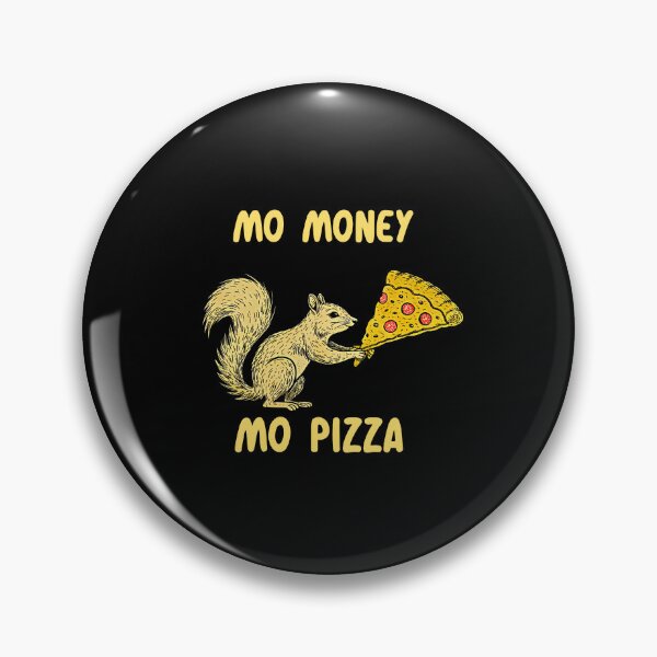Item preview, Mo Money Mo Pizza - Pizza Lover Squirrel  designed and sold by TeeARTHY.