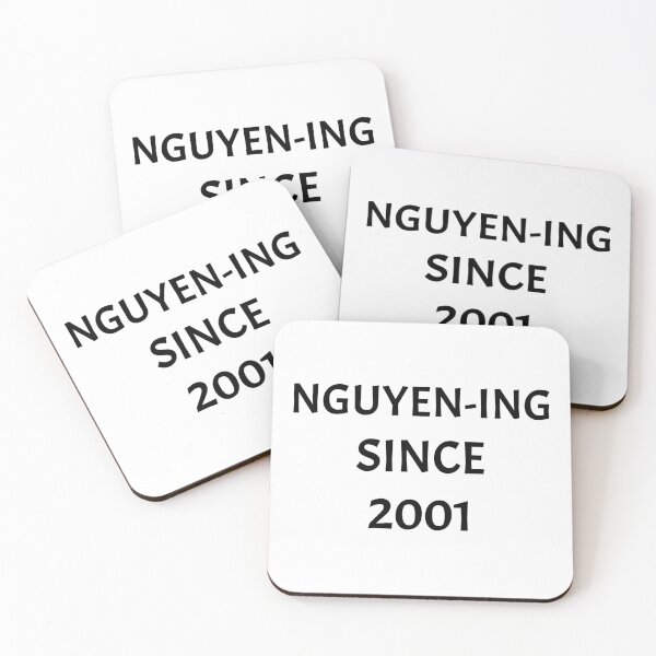 Item preview, Nguyening since 2001, funny Vietnamese name wordplay designed and sold by Merchattack.