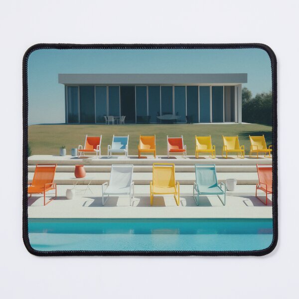 Item preview, Tranquil Poolside Escape designed and sold by anytka.