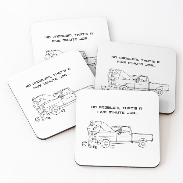 Item preview, Five Minute Job designed and sold by SteelwagonMedia.