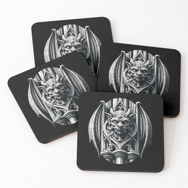 Item preview, Gothic Gargoyle III - Medieval Art Design designed and sold by PsycheBrain.