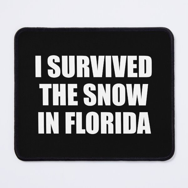Item preview, "Funny Florida Snow Survivor - Winter 2025 Weather Humor Gift" designed and sold by artworkathome.
