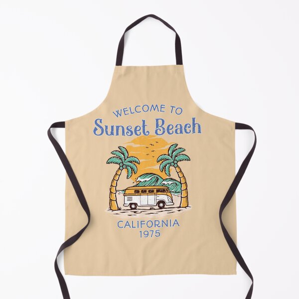 Item preview, Welcome to Sunset Beach - Vintage California Vibes designed and sold by FaeryNuff.