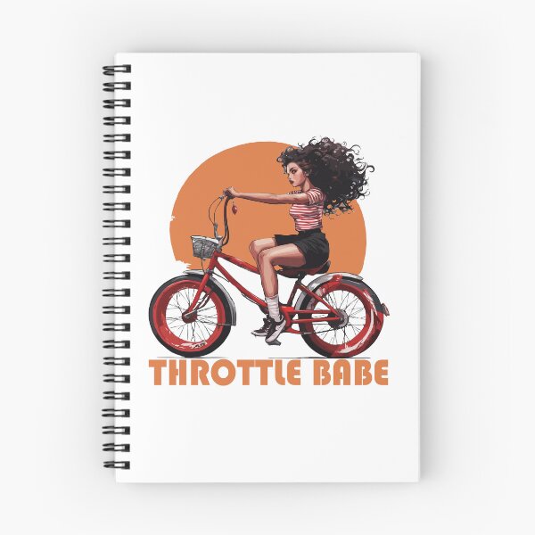 Item preview, bobber pilot clipart biker girl deco wall art designed and sold by X-ecute.