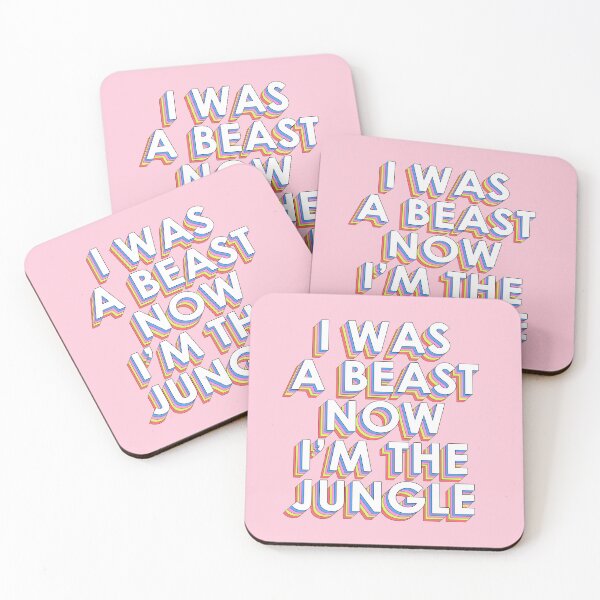 Item preview, I WAS A BEAST, NOW I'M THE JUNGLE designed and sold by The Turbulent Architect.