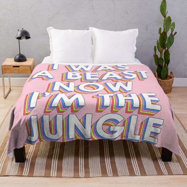 Item preview, I WAS A BEAST, NOW I'M THE JUNGLE designed and sold by The Turbulent Architect.