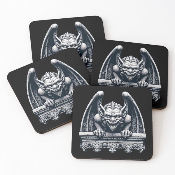 Item preview, Gothic Gargoyle - Medieval Art Design designed and sold by PsycheBrain.