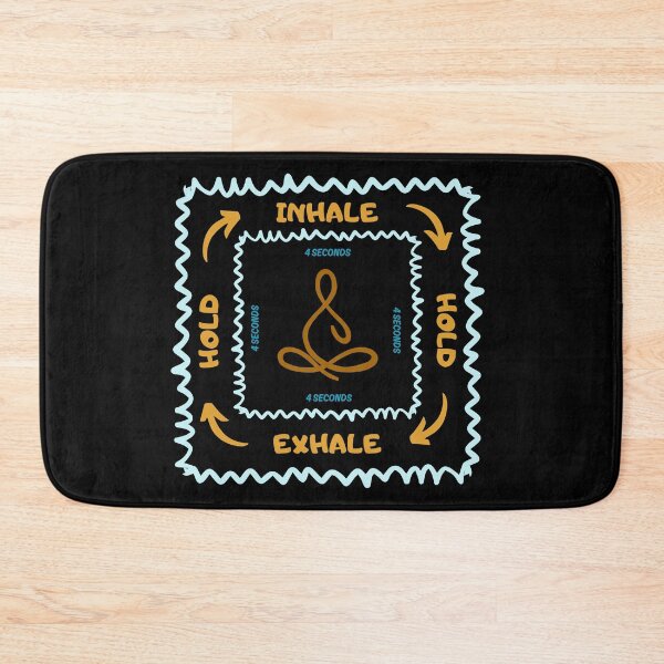 Item preview, Square Breathing Relaxing Technique Meditation designed and sold by Ela-graphicwiz.
