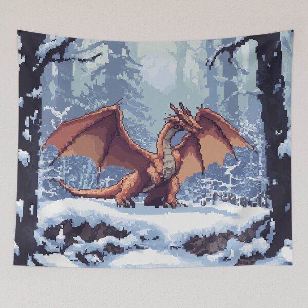 Item preview, Dragon In 8bit designed and sold by Rtymer.