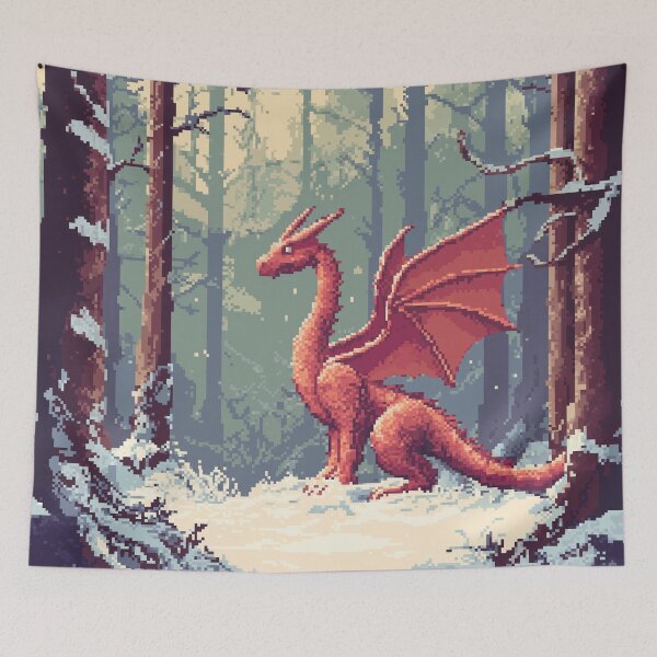 Item preview, Dragon In 8bit designed and sold by Rtymer.