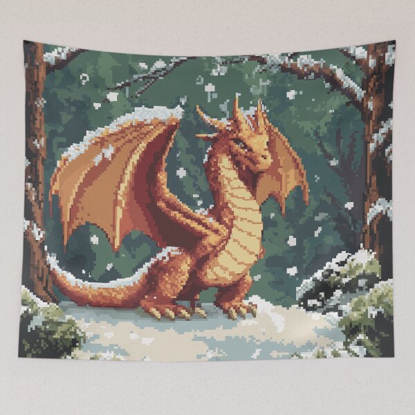 Item preview, Dragon In 8bit designed and sold by Rtymer.