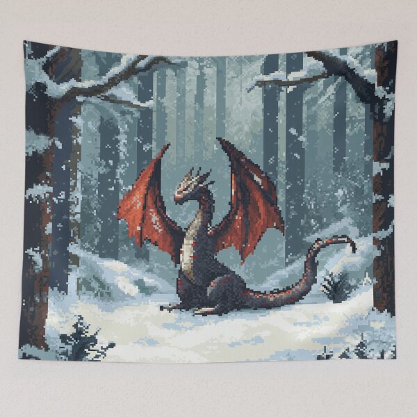 Item preview, Dragon In 8bit designed and sold by Rtymer.