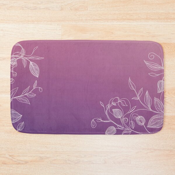 Item preview, Floral design on purple designed and sold by anytka.