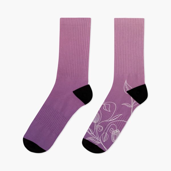 Item preview, Floral design on purple designed and sold by anytka.