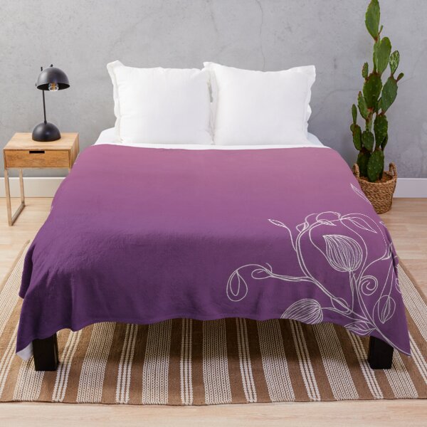 Item preview, Floral design on purple designed and sold by anytka.