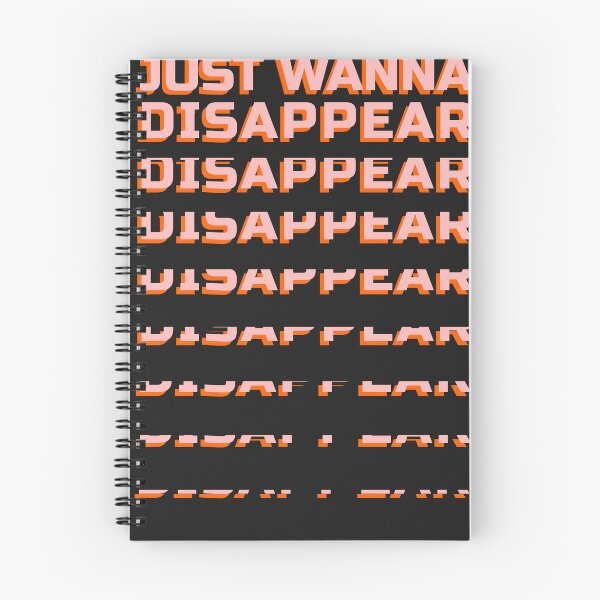 Item preview, JUST WANNA DISAPPEAR designed and sold by The Turbulent Architect.