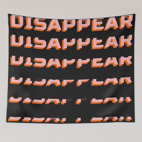 Item preview, JUST WANNA DISAPPEAR designed and sold by The Turbulent Architect.