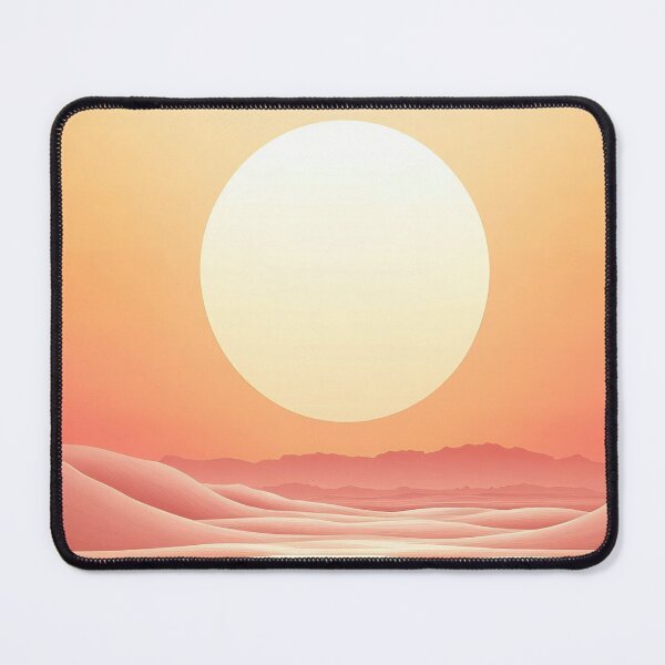 Item preview, Sunset over the calm desert dunes designed and sold by anytka.
