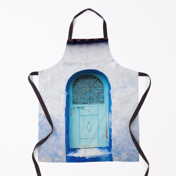 Item preview, Ironwork Door - Chefchaouen, Morocco - The Blue City designed and sold by TRVLR Designs.