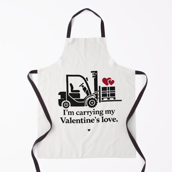Item preview, Build Love - Simple Valentine's Day Forklift designed and sold by ATOTI.