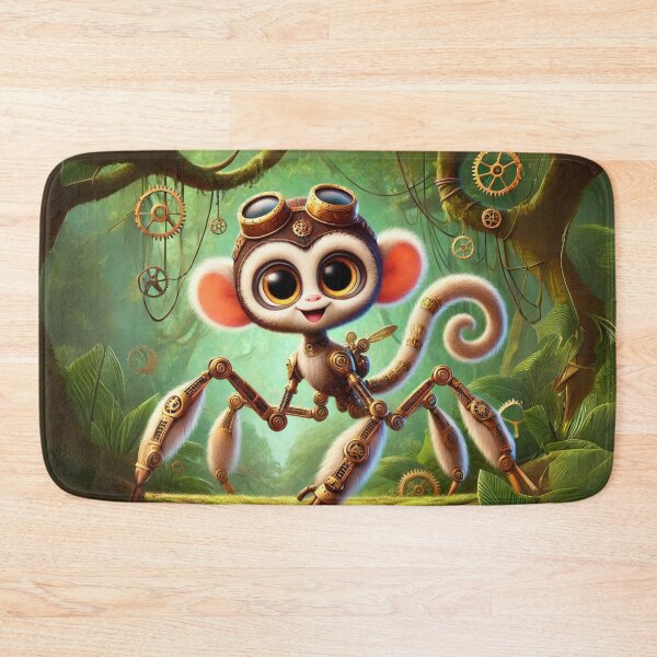 Item preview, Steampunk Spider Monkey designed and sold by Sillytoe.