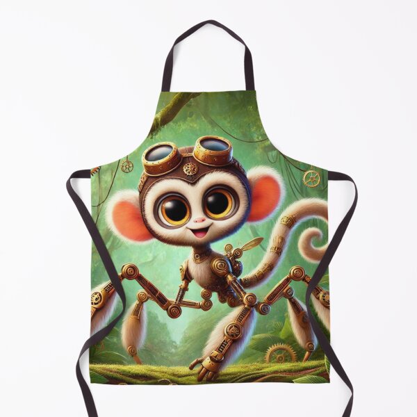 Item preview, Steampunk Spider Monkey designed and sold by Sillytoe.
