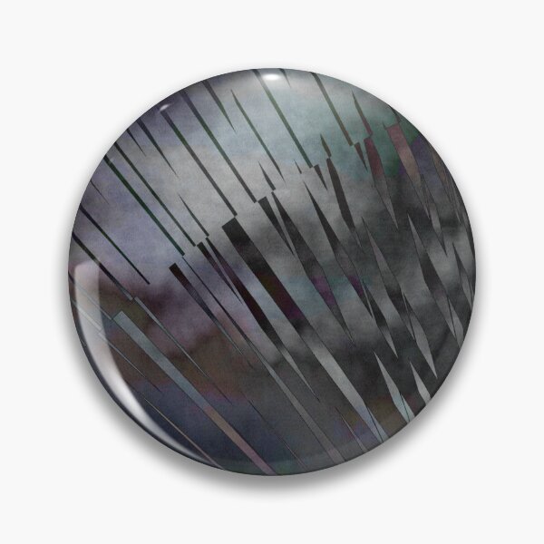 Item preview, Gray Abstract Shiny Op Art Rhythmic Watercolor Circle designed and sold by artoriginal.