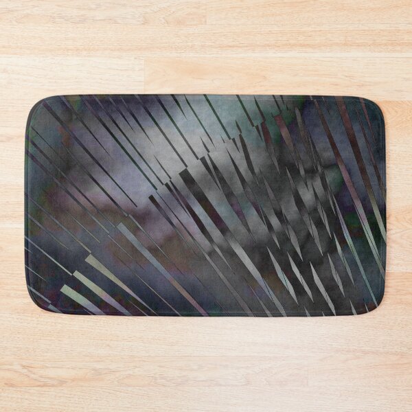 Item preview, Gray Abstract Shiny Op Art Rhythmic Watercolor Circle designed and sold by artoriginal.